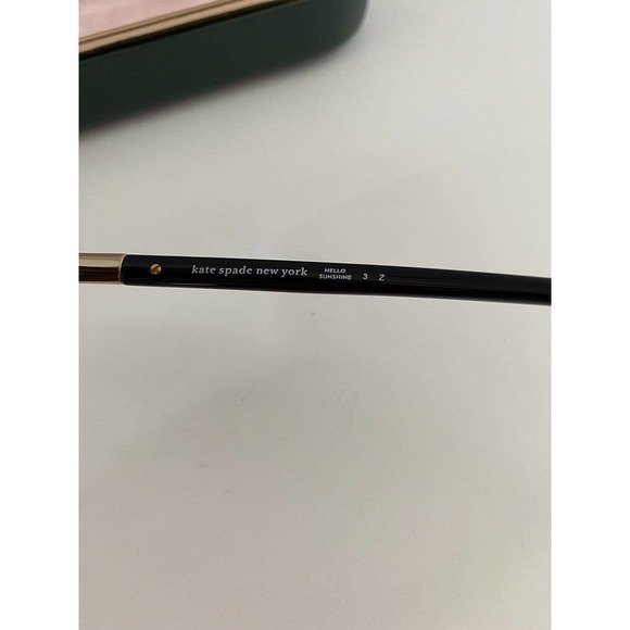 Kate Spade sunglasses Cat Eye style black frame main image 8